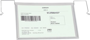 Obwoluta na dokumenty szer. 330 x wys. 245 mm DIN A4 pozioma z elastyczną zawies