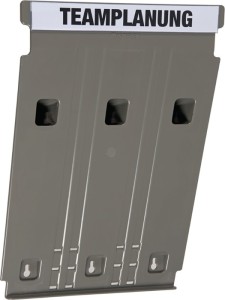 Sortownik ścienny FLAT moduł podstawowy jasnoszary szer. 240 x gł. 58 x wys. 392