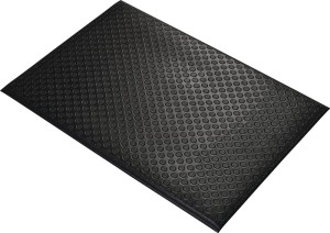 Wykładzina podłogowa na stanowiska pracy dł. 900 x szer. 600 x gr. 9,5 mm czarn