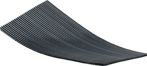 Drobnorowkowa mata gumowa szer. 1 m x dł. 10 m grubość 3 mm czarna NR/SBR bez wk