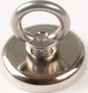 Magnes neodymowy śred. 40 mm ocynkowany, ze śred. ucha 17 mm 5 szt./karton EICH