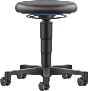 Taboret obrotowy kółka tkanina Supertec reg. wys. siedz. 450-650 mm Supertec BIM