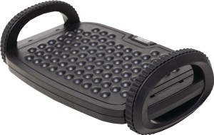 Podnóżek Footness SWING czarny szer.420 x gł.3255 x wys.135 mm regulacja wysokoś