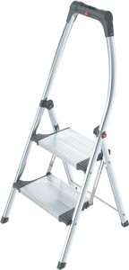 Podest składany stopnie łącznie z platformą 2 wysokość platformy 490 mm al. / st