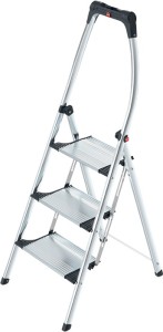 Podest składany stopnie łącznie z platformą 3 wysokość platformy 730 mm aluminiu