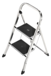 Podest składany stopnie łącznie z platformą 2 wysokość platformy 470 mm aluminiu