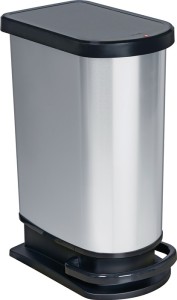 Kosz na odpady z pedałem PASO 2 x 25 l śred. x wys. 670 mm TPE
