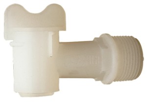 Kurek do beczki tworzywo sztuczne białe R 26,9 (3/4 cal.) mm