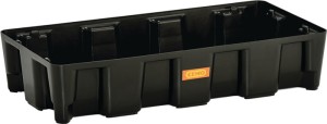 Wanna ociekowa 35 l dł. 800 x szer. 400 x wys. 165 mm polietylen bez rusztu PE C
