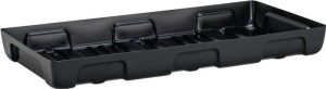 Wanna regałowa 27 l dł.976 x szer. 495 x wys. 95 mm polietylen CEMO