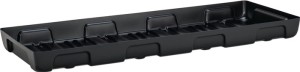 Wanna regałowa 36 l dł. 1295 x szer. 495 x wys. 95 mm polietylen CEMO