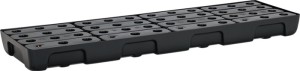Wanna regałowa 28 l dł. 1295 x szer. 395 x wys. 95 mm polietylen z rusztem PE i