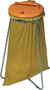 Kosz na odpady wys. 950 x szer. 530 x gł. 530 mm 70–120 l