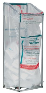 Worek z tworzywa sztucznego 1000 l LD-PE przezroczysty 80 µm szer. 1300 x dł. 26