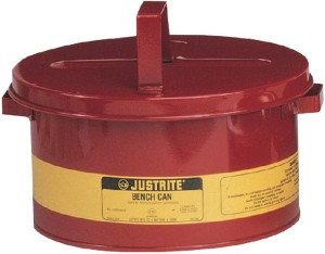 Pojemnik z dozownikiem na rozpuszczalnik 8,0 l blacha stalowa średnica 292 x wys