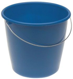 Wiadro 10 l tworzywo sztuczne sortowane kolory metalowy kabłąk