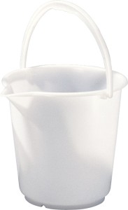 Wiadro 17,0 l polietylen HD naturalny ucho z tworzywa sztucznego śred. 330 mm wy