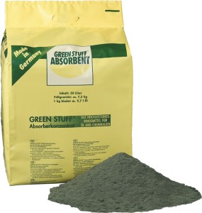 Granulat chłonny Green Stuff® zawartość 50 l RAW