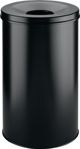 Pojemnik na odpady wys. 662 x śred. 375 mm 60 l czarny DURABLE
