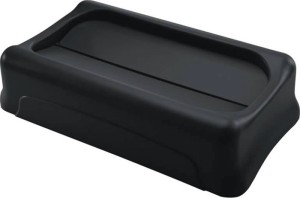 Pokrywa polietylen czarny szer. 297 x gł. 521 mm pasuje do pojemnik na surowce w