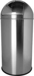 Kosz na odpady śred.360 x wys.745 mm 50 l stal szlachetna HELIT