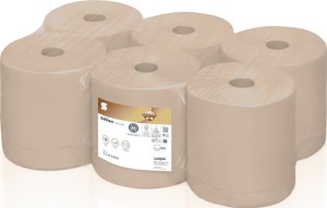 Rolka ręczników Satino PureSoft 314300 2-warstw. miękkie beżowy dł. ok. 170 m x