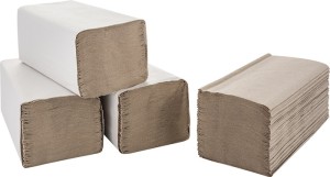 Ręcznik papierowy 1-warstw. naturalne dł. ok. 230 mm x szer. ok. 250 mm pasuje d