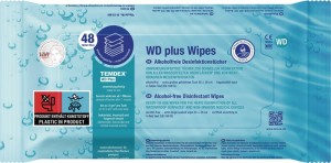 Chusteczka do dezynfekcji TEMDEX® WD plus Wipes dł. 300 x szer. 270 ok. mm KT =