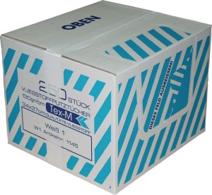 Ścierka z włókniny dł. 370 x szer. 340 ok. mm biała 250szt./poj.