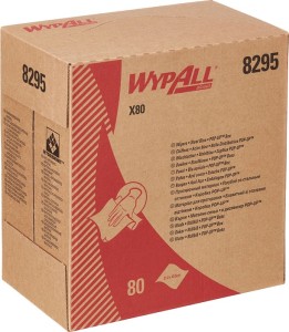 Czyściwo WypAll® X80 8295 dł. ok. 427 mm x szer. ok. 212 mm niebieski 1-warstwow