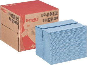 Czyściwo WypAll® X80 8294 dł. ok. 427 mm x szer. ok. 282 mm niebieski 1-warstwow