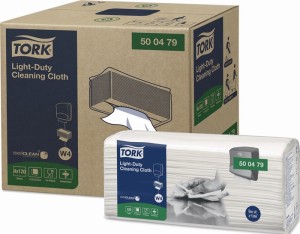 Czyściwo TORK 500479 dł. ok. 415 mm x szer. ok. 355 mm biały 1-warstwowa 4 opako