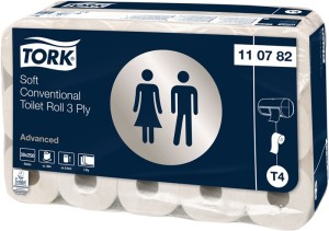 Papier toaletowy TORK Advanced · 110782 3-warstw., tłoczenie ozdobne 30x1 rolka