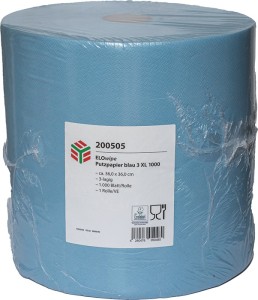 Czyściwo ELOwipe XL dł. ok. 360 mm x szer. ok. 360 mm niebieski 3-warstwowa 2 ro