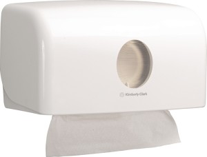 Dozownik ręczników papierowych AQUARIUS* 6956 wys. 159 x szer. 287 x gł. 140 ca.