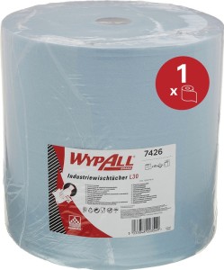 Czyściwo WYPALL L30 ULTRA 7426 dł. ok. 380 mm x szer. ok. 370 mm niebieski 3-war