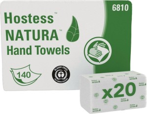 Ręcznik Hostess™ NATURA™ 6810 2-warstw., biały dł. ok. 330 mm x szer. ok. 250 mm