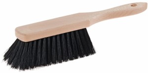 Zmiotka ręczna drobne włosie sztuczne długość 280 mm tylna część z drewna SOREX