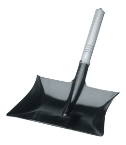 Szufelka z uchw. drewn. pokrywa/pierścień arkusz dł. 220 x szer. 230 mm metal la