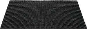 Wycieraczka czarny 100 cm polietylen dł. 600 x szer. 800 x grub. 12 mm