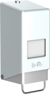 Dozownik mydła VARIOMAT M H316xB134xT128ca.mm 2 l biały IVRAXO