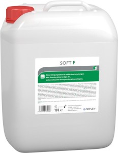 Preparat do czyszczenia skóry GREVEN® SOFT F kanister 10 l pasuje do 8000 339 35