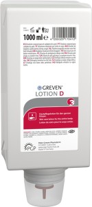 Tonik do pielęgnacji z skóry GREVEN® LOTION D 1 l emulsja typu olej/woda butelka