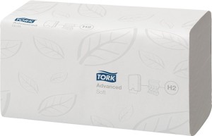 Ręcznik TORK Xpress® 120398 2-warstw., jakość Advanced biały dł. ok. 256 mm x sz