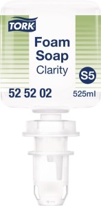 Mydło w pianie TORK Premium 525202 525 ml pasuje do 9000 474 155 bezzapachowy, ł