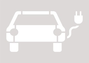Znak parkingowy parking dla pojazdów elektrycznych dł. 1200 x szer. 645 mm PCW b