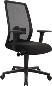 Krzesło biurowe obrotowe z mechaniką synchroniczną antracytowy/czarny 430–540 mm