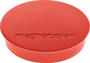 Magnes Basic śred. 30 mm czerwony MAGNETOPLAN