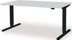 Stanowisko pracy stojące/siedzące levero wys. 650–1250 x szer. 1600 x gł. 800 mm