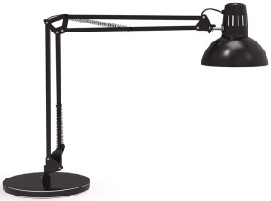 Lampa biurkowa metal czarna wysokość 490 mm noga LED MAUL
